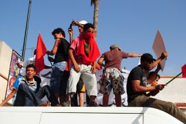 Pro-monarchy protest in Rabat, Morocco - credit: Francesco La Pia