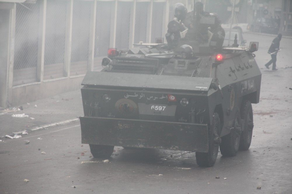 In Pictures: Anger after Belaid Assassination