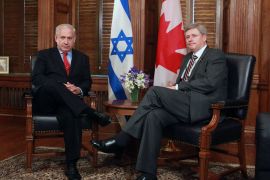The 'Harper worldview' sees the Middle East through a biblical lens [EPA]