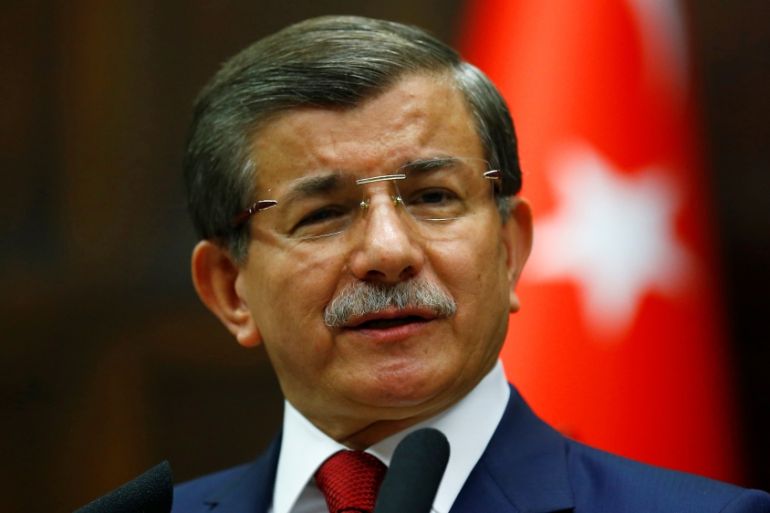 Turkey''s Prime Minister Ahmet Davutoglu