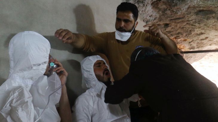 Khan Sheikhun gas attack Idlib Syria
