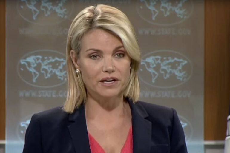Us state department spokeswoman