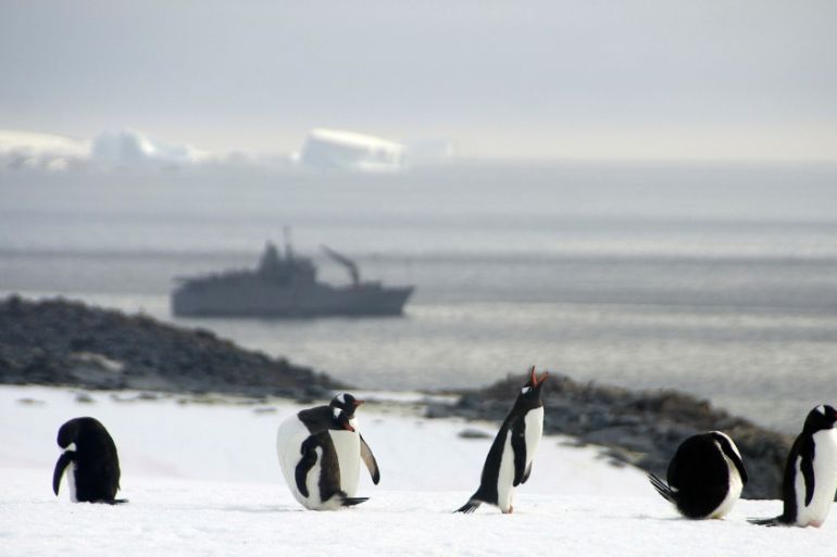 Antarctic ice