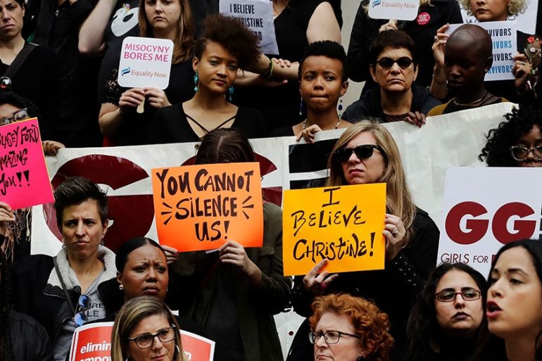 Kavanaugh protests