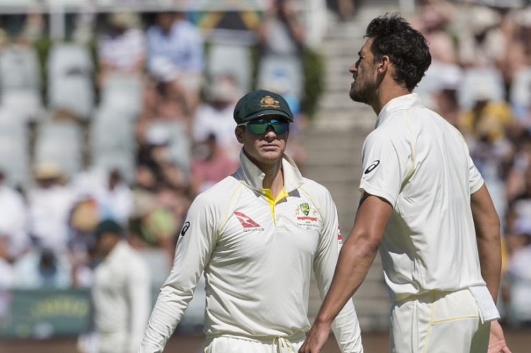 SOUTH AFRICA AUSTRALIA CRICKET BALL TAMPERING