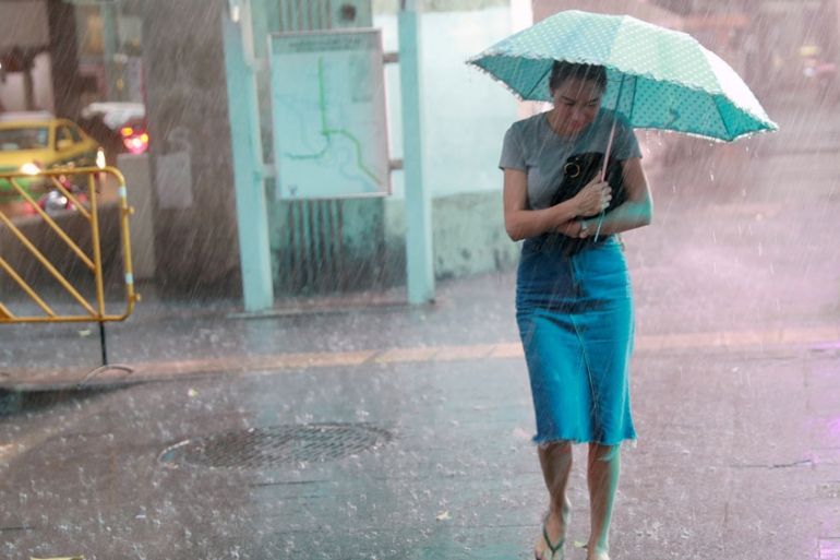 Thailand rain