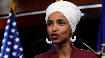 US Congresswoman Ilhan Omar, a Democrat from Minnesota, was among several Muslim American US politicians who endorsed Joe Biden on Monday