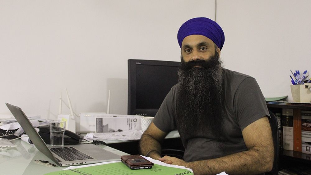 Satnam Singh Bains, a barrister with PDAP, said the group investigated 8,257 cases of enforced disappearances and illegal cremations during a 10-year investigation [Bilal Kuchay/Al Jazeera] [Al Jazeera]