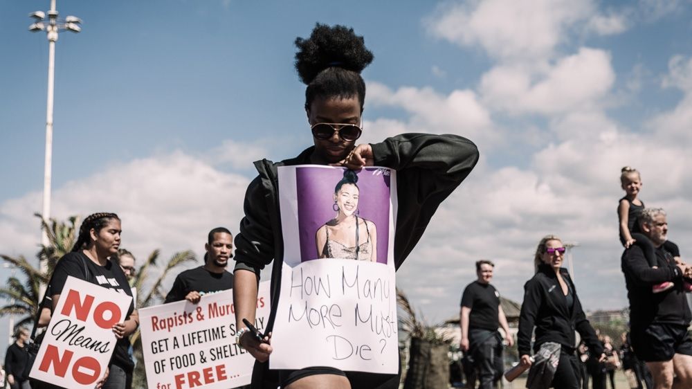 For every 100,000 women in South Africa, 15.2 were murdered from 2017 to 2018