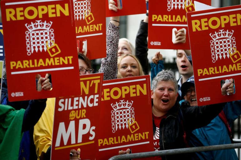 Demo Supreme Court UK - Reuters