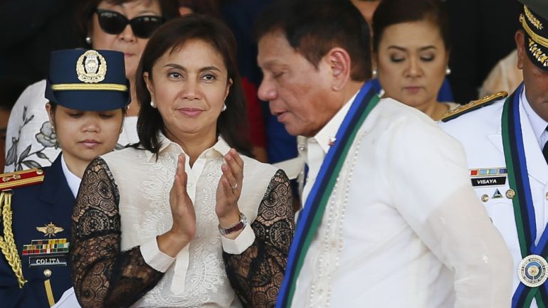 Robredo has been serving as Duterte’s vice president since they were both sworn into office in 2016, but she is considered as an opposition figure and has frequently clashed with the president on several issues including the so-called deadly war on drugs