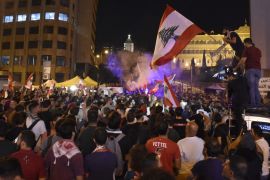 Continuing protests in Lebanon