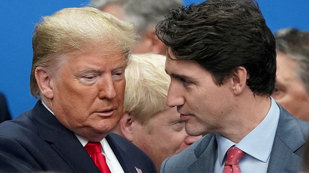 Canada’s PM Justin Trudeau criticised the US’ handling under President Trump of the coronavirus pandemic