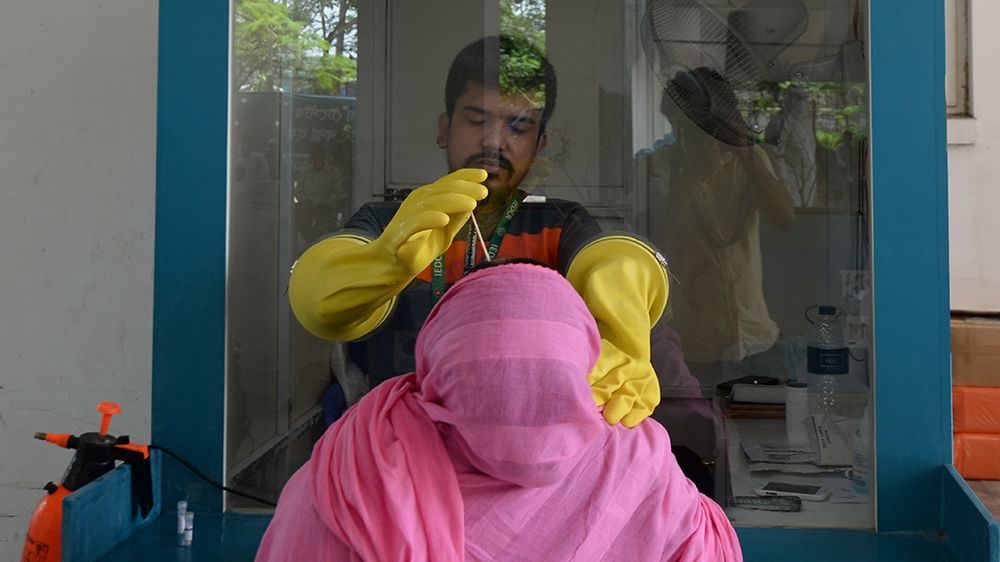 Bangladesh has registered about 183,795 COVID-19 infections, and some 3,000 new cases are being added each day, while the death toll stood at 2,352 on Monday