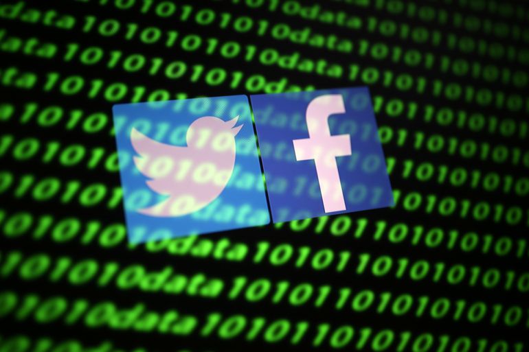 Twitter and Facebook both took action after Trump posted about COVID-19 and the flu [File: Illustration/Dado Ruvic/Reuters