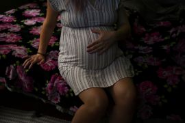 Many pregnant women have had remote antenatal appointments during the pandemic [Reuters/Callaghan O'Hare]