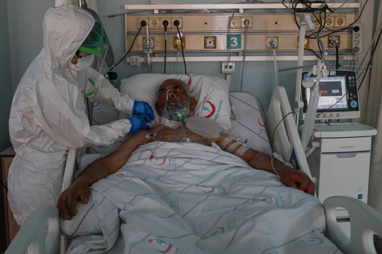 Twenty healthcare workers are reported to have died from COVID in the past week