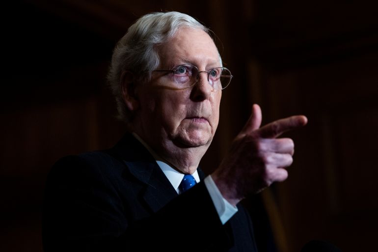 Senate Minority Leader Mitch McConnell