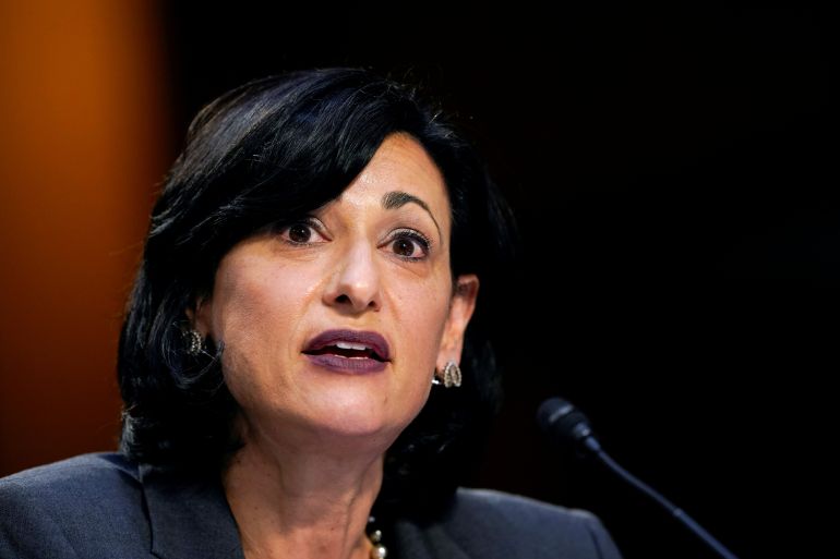 Dr Rochelle Walensky, director of the Centers for Disease Control and Prevention, said most new infections are occurring among younger adults and are caused by the spread of variants that are highly transmissible