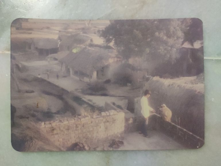 Dust was a part of the writer’s childhood and of her parents’ lives in rural Kanpur [Courtesy of Anandi Mishra]