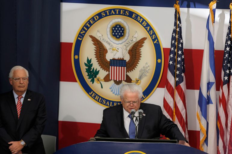 American pastor John Hagee was invited by President Donald Trump to speak at the opening ceremony of the new US embassy in Jerusalem in 2018