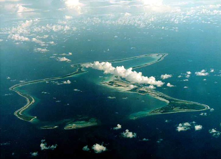 Diego Garcia, the largest island in the Chagos Archipelago and site of a major US military base in the middle of the Indian Ocean leased from Britain in 1966 [Reuters]