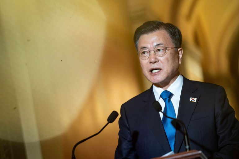 Former South Korean President Moon Jae-in oversaw several big increases in the minimum wage