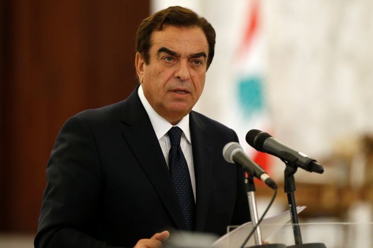 Lebanon's Information Minister George Kordahi