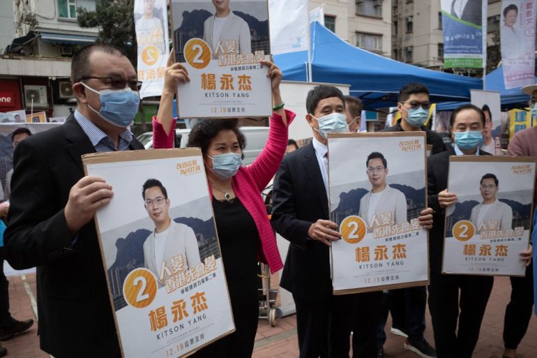Figures showed just 30 percent of the electorate cast ballots, the lowest rate since the city’s 1997 handover to China and the British colonial era