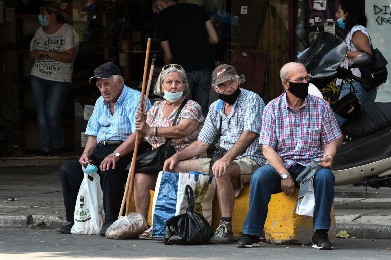 Elderly Greece