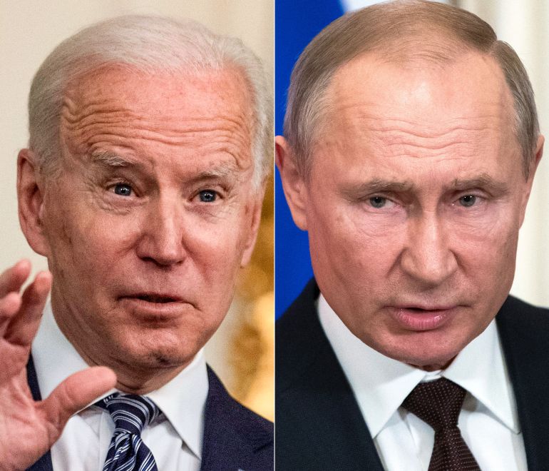 Biden and Putin talked for more than an hour, according to the White House