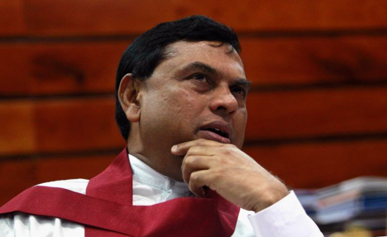 Finance Minister Basil Rajapaksa