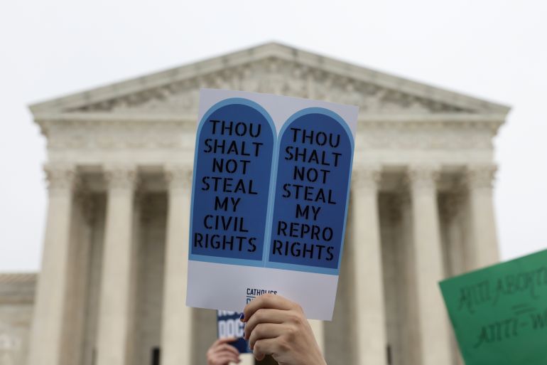 Experts say religious freedom is expected to be a focus of litigation challenging abortion bans and restrictions in the US