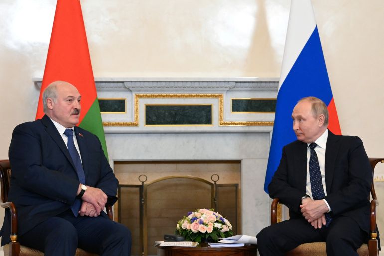 Putin Lukashenko