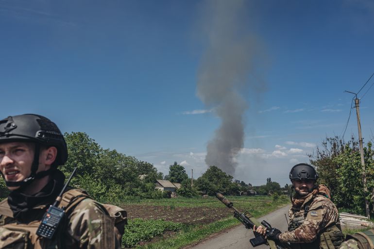 Both sides now use drones effectively and the sight and sound of one often signals an artillery attack