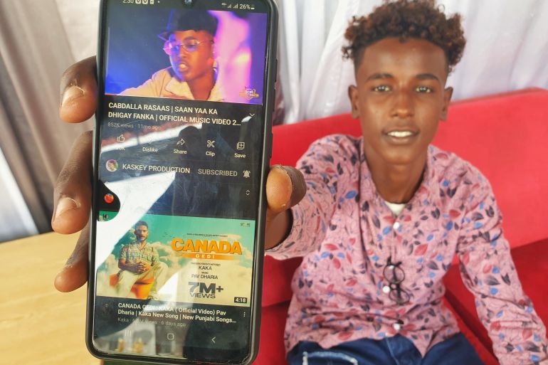 Rasaas Somalia rapper