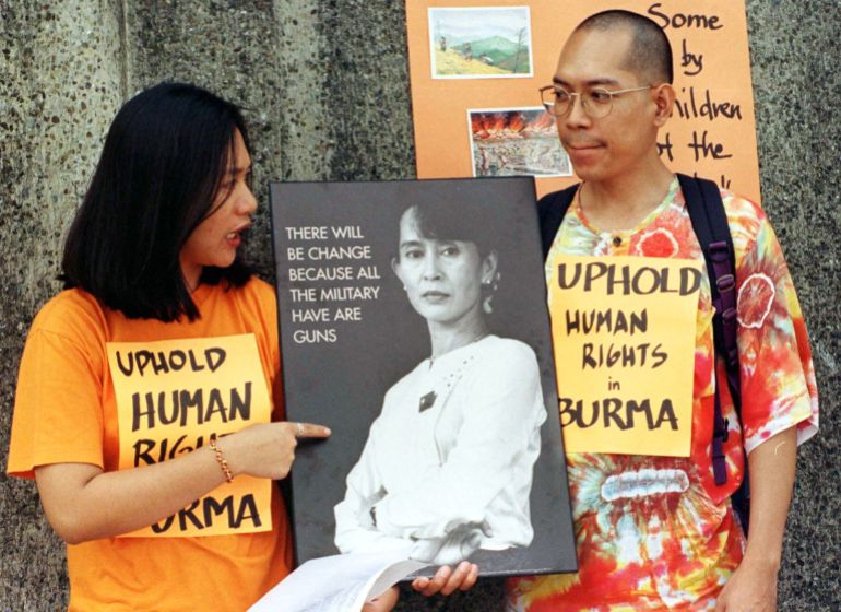 There were protests against Myanmar joining ASEAN in 1997 with civil society raising questions about the then military regime’s human rights record