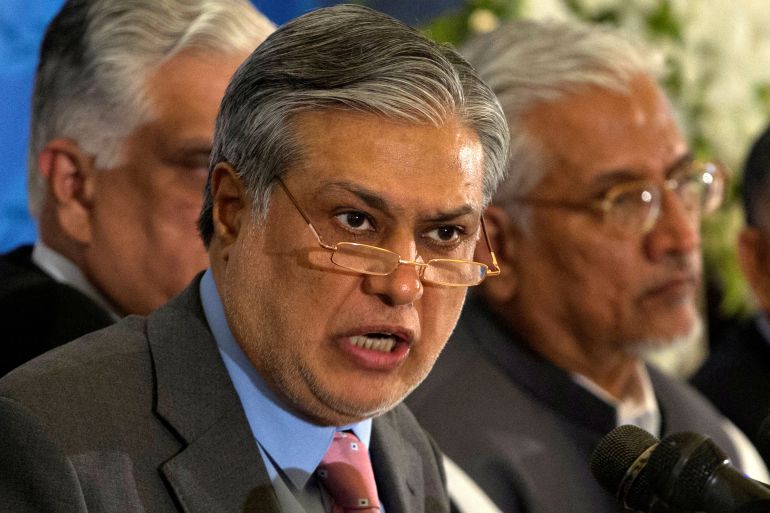 Pakistan finance minister