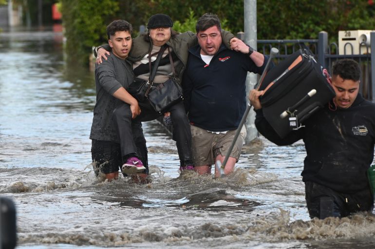Two days of relentless rain after a colder and wetter September have contributed to the floods [Erik Anderson/EPA}