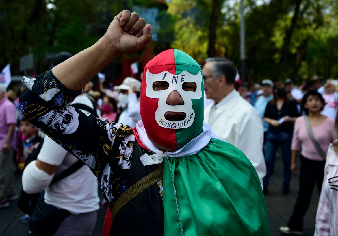 Mexico Protest Election Authority