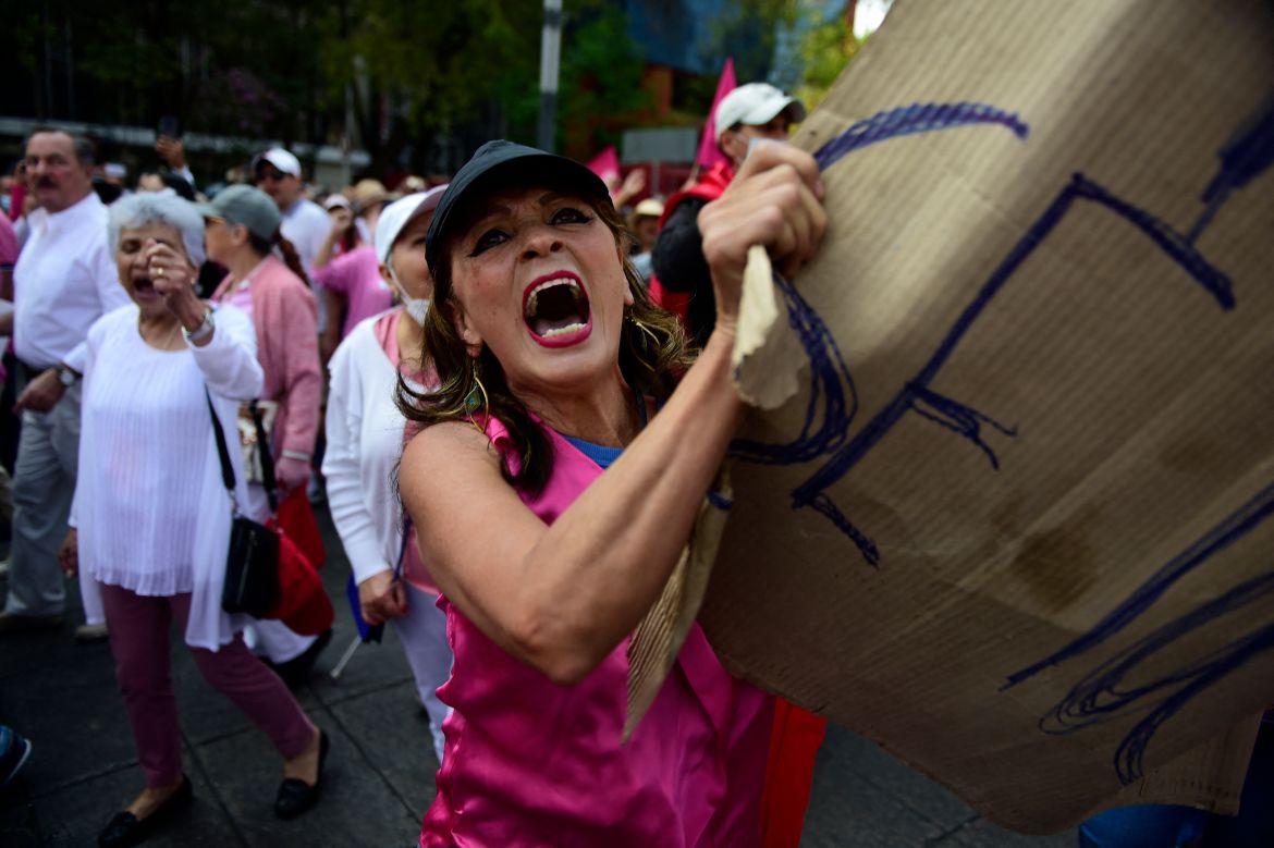 Mexico Protest Election Authority