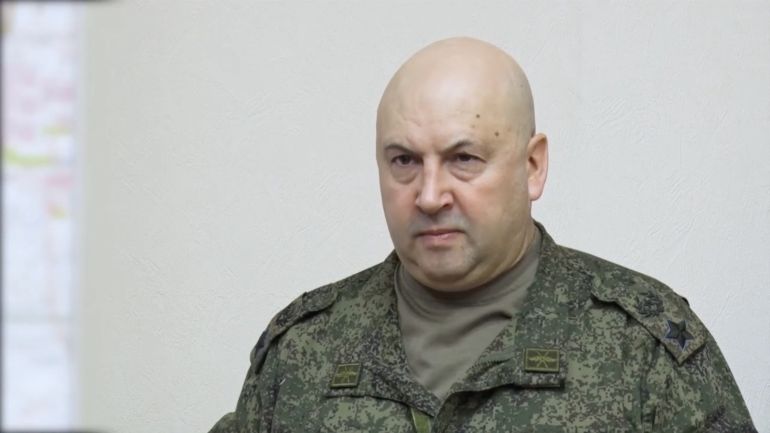 General Sergey Surovikin, commander of Russian forces in Ukraine