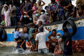 Rohingya refugees