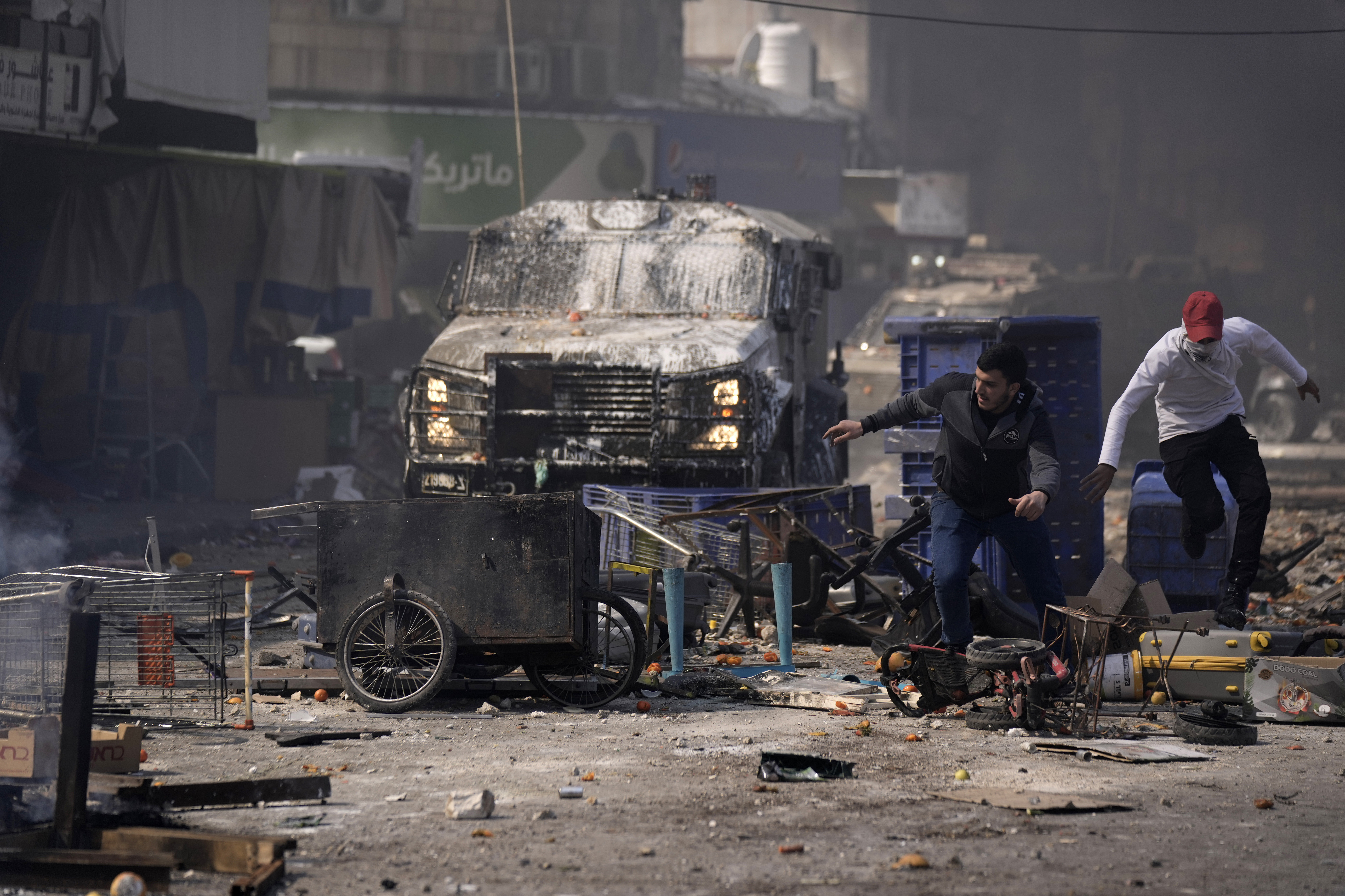 Israeli raid in Nablus