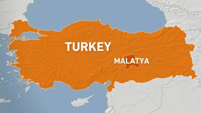 Turkey web map