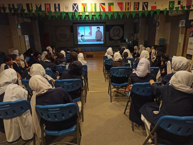 A session where Fatima & Baba - A Period Story was screened.
