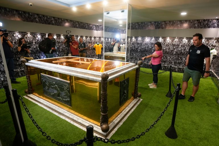 Golden mausoleum
