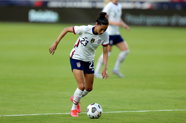 ACL injuries in women's football over the last two years have 'just been shocking', US forward Christen Press said in May