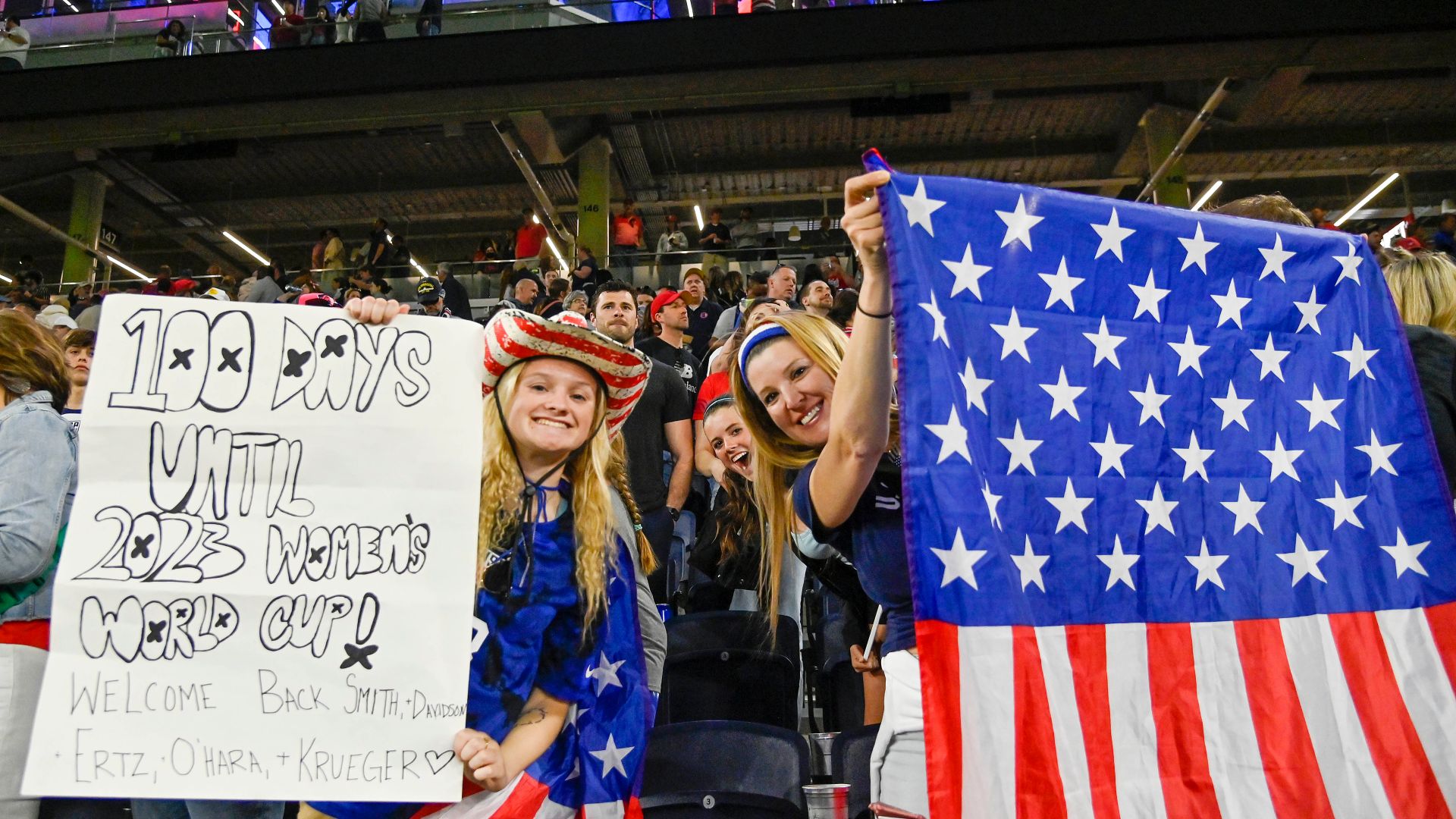 US women's national team fans