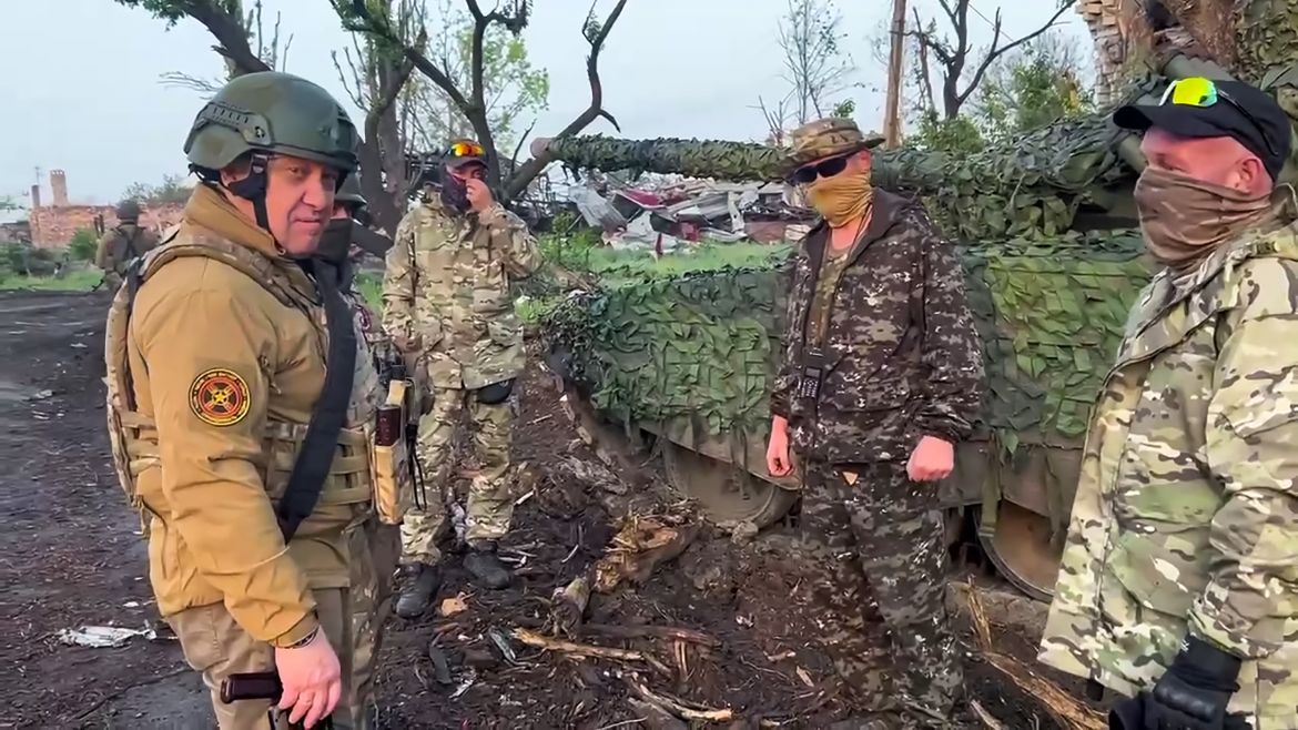 Yevgeny Prigozhin, chief of Russian private mercenary group Wagner